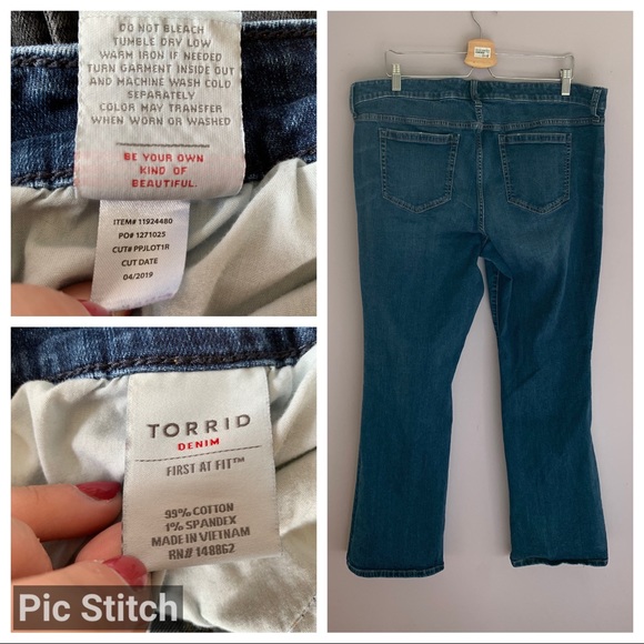 Torrid slim boot jeans - Picture 3 of 4
